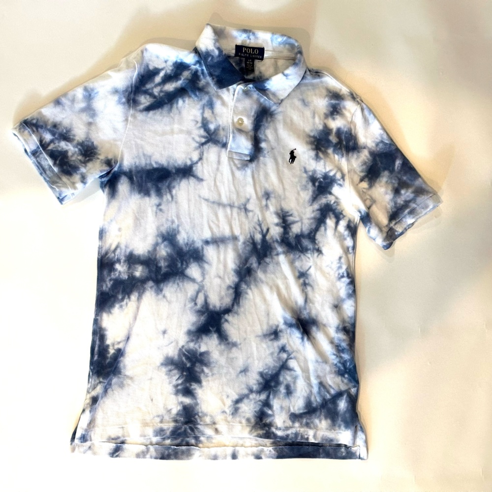 Boys Polo Ralph Lauren tie dye polo